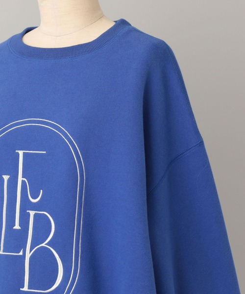 A part by（アパートバイ）の「【LA FINE BOUCHEコラボ】ロゴスウェット（スウェット・レディース・ボルドー/ライトグレー/ブルー・FREE）」の13枚目の写真