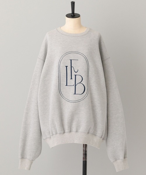 A part by（アパートバイ）の「【LA FINE BOUCHEコラボ】ロゴスウェット（スウェット・レディース・ボルドー/ライトグレー/ブルー・FREE）」の20枚目の写真