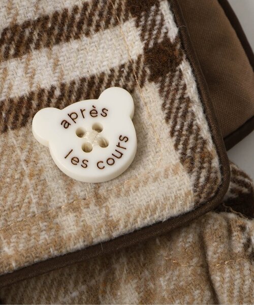 apres les cours(アプレレクール)の「セーラー衿サロペット+インナーセット(その他ベビーウェア・キッズ・アイボリー/ブラウン・70/80)」の9枚目の写真