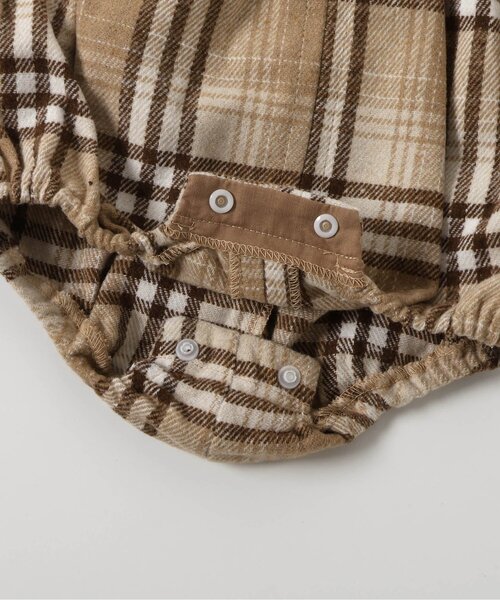 apres les cours(アプレレクール)の「セーラー衿サロペット+インナーセット(その他ベビーウェア・キッズ・アイボリー/ブラウン・70/80)」の13枚目の写真