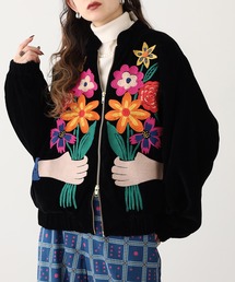 kilki（キルキー）の「kilki レトロ ベロアブルゾン（ブルゾン）」