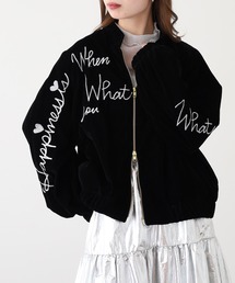 kilki（キルキー）の「kilki レトロ ベロアブルゾン（ブルゾン）」