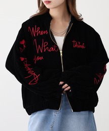 kilki（キルキー）の「kilki レトロ ベロアブルゾン（ブルゾン）」