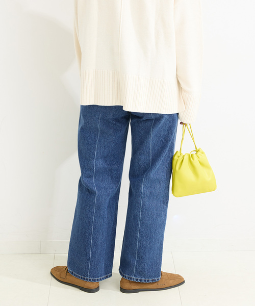 B.C STOCK(ベーセーストック)の「ウォッシャブル / DU JOUR/デュ ジュール NEW M-RISE TAPER JEAN(その他パンツ・レディース・ブルー系その他/ネイビー・36/38)」の18枚目の写真