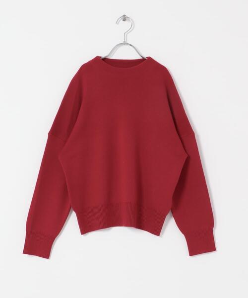 URBAN RESEARCH DOORS（アーバンリサーチドアーズ）の「『WEB/一部店舗限定』『親子リンク』ボトルネックKNITプルオーバー(KIDS)（ニット/セーター・キッズ・アイボリー/レッド・150）」の2枚目の写真