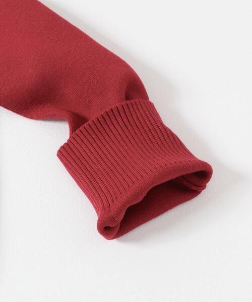 URBAN RESEARCH DOORS（アーバンリサーチドアーズ）の「『WEB/一部店舗限定』『親子リンク』ボトルネックKNITプルオーバー(KIDS)（ニット/セーター・キッズ・アイボリー/レッド・150）」の7枚目の写真