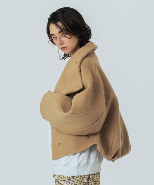 ROSE BUD（ローズバッド）の「(mici)BIG STAND COLLAR BLOUSON（その他