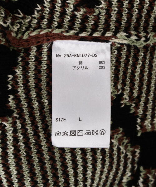 DANKE SCHON(ダンケシェーン)の「DankeSchon/ダンケシェーン/CAMO KNIT CREWNECK(ニット/セーター・メンズ・グレー/モスグリーン・M/L)」の20枚目の写真