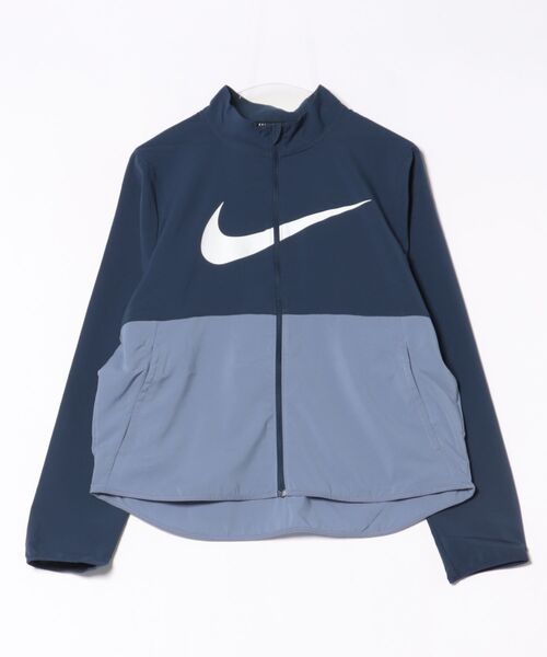 NIKE（ナイキ）の「《NIKEアパレル》ASWNKTEMPOSWSHHBRDFJKT（その他アウター・レディース・ブラック/ブルー系その他・L/M/S/XL）」の2枚目の写真