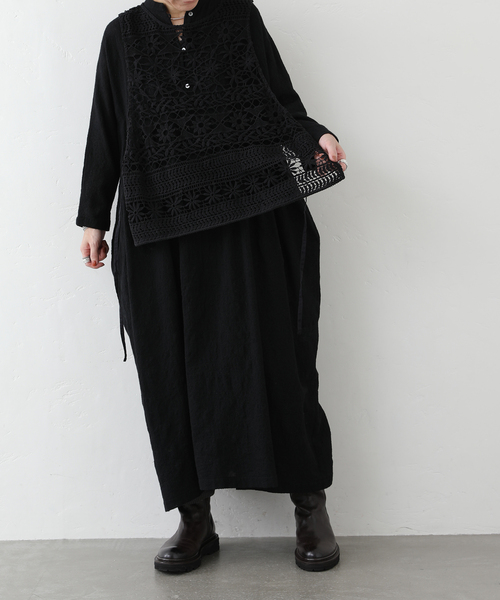 JOURNAL STANDARD LUXE(ジャーナルスタンダード ラックス)の「リファイン ampleプルワンピース(ワンピース・レディース・ブラック/ブラックミックス・FREE)」の8枚目の写真