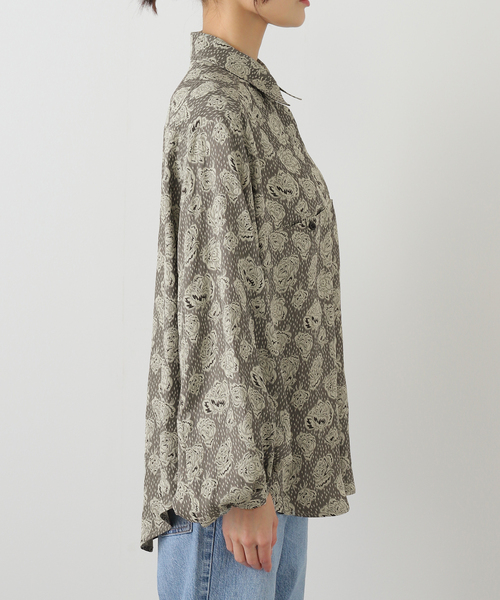 セール】【FUMIE TANAKA(フミエタナカ)】flower jq sh：シャツ（シャツ