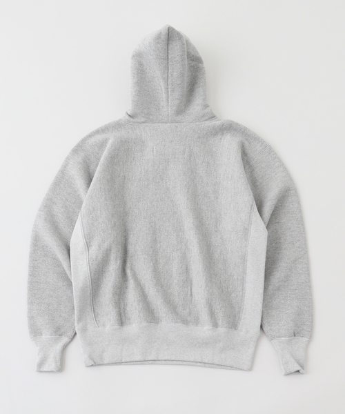 Champion(チャンピオン)の「CHAMPION / チャンピオン RW(R) HOODED SWEATSHIRT(パーカー・メンズ・グレー・MEDIUM)」の2枚目の写真