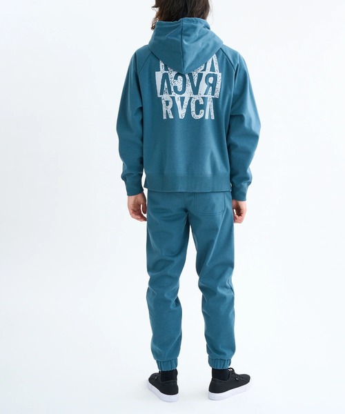 RVCA(ルーカ)の「RVCA メンズ NEW STACK WRWB PT セットアップ対応可能ボトムス 【2025年秋冬モデル】/ルーカボンディングボトムス(SETUP・セットアップ対応可能・空港コーデ)(スウェットパンツ・メンズ・グリーン系その他/ブラック/オフホワイト・X-LARGE/LARGE/MEDIUM/SMALL)」の14枚目の写真