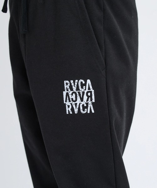 RVCA(ルーカ)の「RVCA メンズ NEW STACK WRWB PT セットアップ対応可能ボトムス 【2025年秋冬モデル】/ルーカボンディングボトムス(SETUP・セットアップ対応可能・空港コーデ)(スウェットパンツ・メンズ・グリーン系その他/ブラック/オフホワイト・X-LARGE/LARGE/MEDIUM/SMALL)」の5枚目の写真