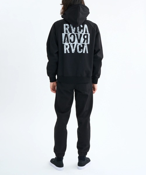 RVCA(ルーカ)の「RVCA メンズ NEW STACK WRWB PT セットアップ対応可能ボトムス 【2025年秋冬モデル】/ルーカボンディングボトムス(SETUP・セットアップ対応可能・空港コーデ)(スウェットパンツ・メンズ・グリーン系その他/ブラック/オフホワイト・X-LARGE/LARGE/MEDIUM/SMALL)」の6枚目の写真