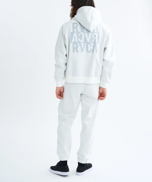 RVCA(ルーカ)の「RVCA メンズ NEW STACK WRWB PT セットアップ対応可能ボトムス 【2025年秋冬モデル】/ルーカボンディングボトムス(SETUP・セットアップ対応可能・空港コーデ)(スウェットパンツ・メンズ・グリーン系その他/ブラック/オフホワイト・X-LARGE/LARGE/MEDIUM/SMALL)」の17枚目の写真