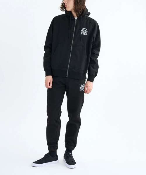RVCA(ルーカ)の「RVCA メンズ NEW STACK WRWB PT セットアップ対応可能ボトムス 【2025年秋冬モデル】/ルーカボンディングボトムス(SETUP・セットアップ対応可能・空港コーデ)(スウェットパンツ・メンズ・グリーン系その他/ブラック/オフホワイト・X-LARGE/LARGE/MEDIUM/SMALL)」の7枚目の写真