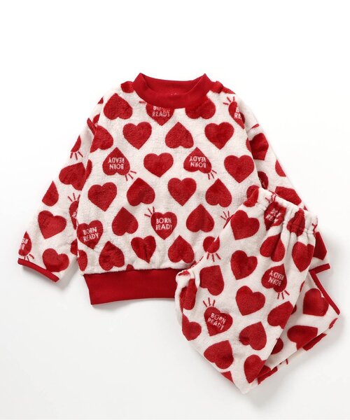 BREEZE（ブリーズ）の「【WEB限定/ジュニア対応】フリースパジャマ（ルームウェア/パジャマ・キッズ・レッド/ネイビー/イエロー/オフホワイト・80/90/100/110/120/130/140）」の12枚目の写真