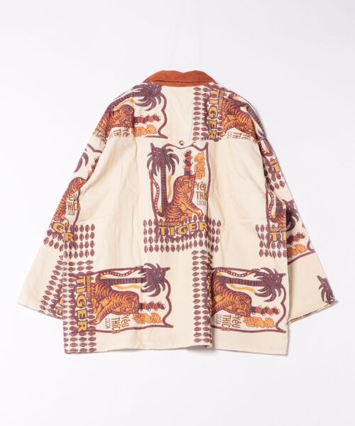 チャイハネ（チャイハネ）の「【チャイハネ】レトパケコーデュロイMEN'Sシャツ（シャツ/ブラウス・メンズ・ブラック/イエロー/ベージュ・FREE）」の4枚目の写真