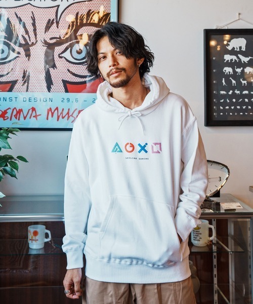 ARCHIVER(アーカイバ)の「【Bz】【Leyline】Gaming parka(パーカー・メンズ・ホワイト/ブラック・MEDIUM/LARGE)」の2枚目の写真