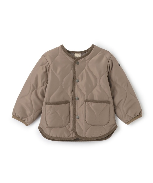 リンク/撥水加工】キルティングジャケット（ブルゾン）｜petit main