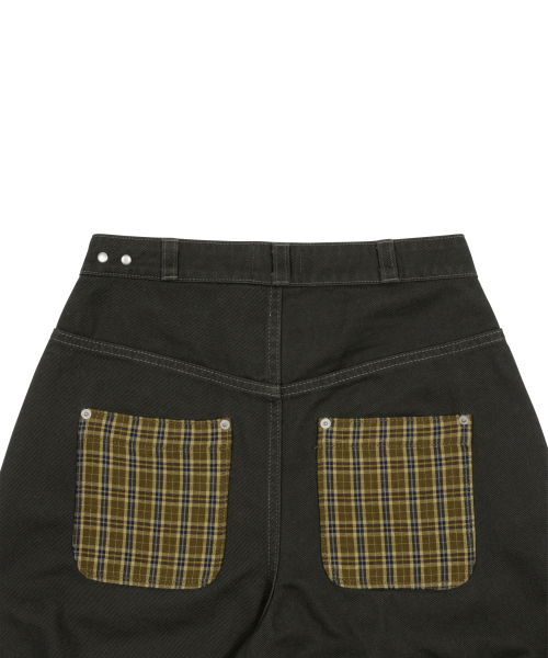 THECOLDESTMOMENT(ザコールデストモーメント)の「TCM check pocket half pants (charcoal)(その他パンツ・レディース・その他・SMALL/MEDIUM/LARGE)」の5枚目の写真