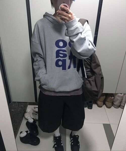 THECOLDESTMOMENT(ザコールデストモーメント)の「TCM check pocket half pants (charcoal)(その他パンツ・レディース・その他・SMALL/MEDIUM/LARGE)」の14枚目の写真