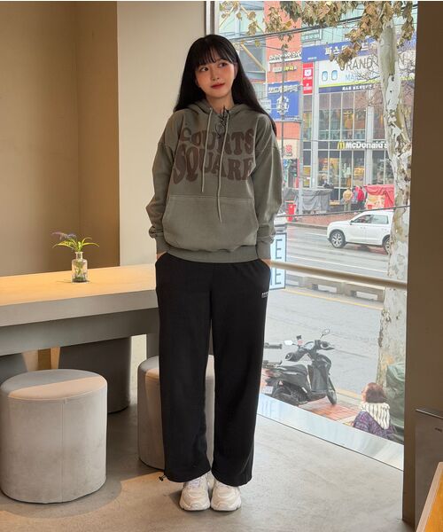 AGOD（エージーオーディー）の「ピーチ起毛スウェットパンツ[ブラック]（スウェットパンツ・レディース・その他・SMALL/MEDIUM/LARGE）」の6枚目の写真