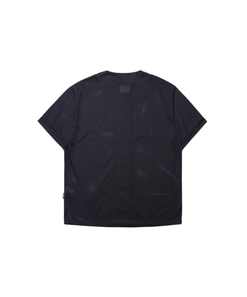FREEDOM(フリーダム)の「メッシュベースボールジャージ(ブラック)(その他トップス・メンズ・その他・X-LARGE/XX-LARGE/XXX-LARGE/XXXX-LARGE/LARGE)」の3枚目の写真