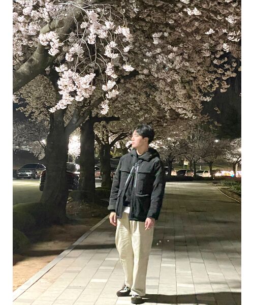 MUSINSA STANDARD（ムシンサスタンダード）の「ツーピンタックワイドチノパンツ [ライトベージュ]（その他パンツ・メンズ・その他・30/31/33/26/27/28/29/40/38/42/36/34/32）」の14枚目の写真