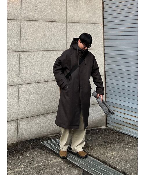 MUSINSA STANDARD（ムシンサスタンダード）の「ツーピンタックワイドチノパンツ [ライトベージュ]（その他パンツ・メンズ・その他・30/31/33/26/27/28/29/40/38/42/36/34/32）」の15枚目の写真