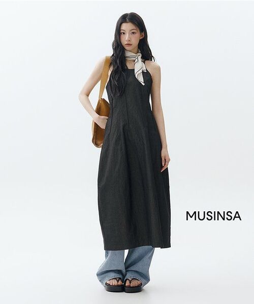 MUSINSA STANDARD WOMAN（ムシンサスタンダードウーマン）の「ウィメンズリネンライクワイドデニムパンツ[ライトインディゴ]（デニムパンツ・レディース・その他・23/25/26/27/28/29/30/24/32）」の11枚目の写真