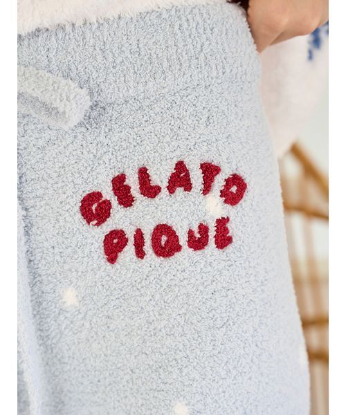 セール】【HOLIDAY】スキーベアジャガードロングパンツ（ルームウェア