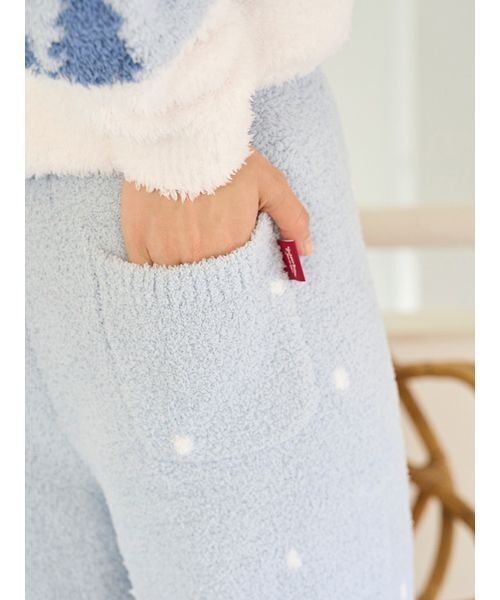 セール】【HOLIDAY】スキーベアジャガードロングパンツ（ルームウェア