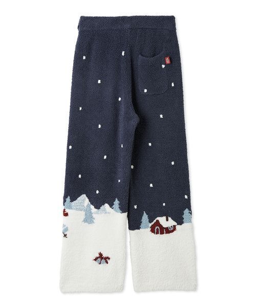 セール】【HOLIDAY】スキーベアジャガードロングパンツ（ルームウェア