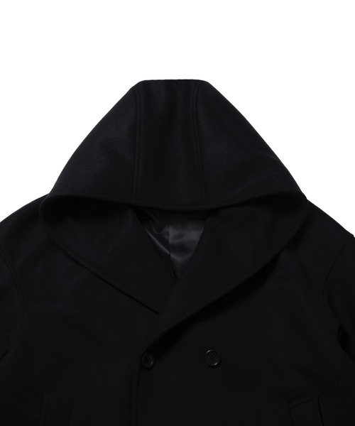 COOTIE PRODUCTIONS(クーティープロダクションズ)の「Wool Melton Double Breasted Jedi Coat(その他アウター・メンズ・ブラック・MEDIUM/LARGE/X-LARGE/SMALL)」の6枚目の写真