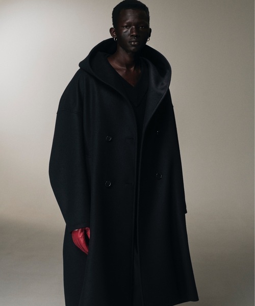 COOTIE PRODUCTIONS(クーティープロダクションズ)の「Wool Melton Double Breasted Jedi Coat(その他アウター・メンズ・ブラック・MEDIUM/LARGE/X-LARGE/SMALL)」の3枚目の写真