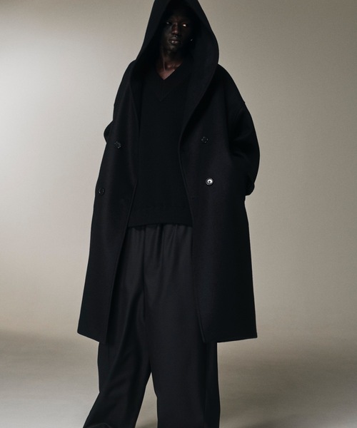 COOTIE PRODUCTIONS(クーティープロダクションズ)の「Wool Melton Double Breasted Jedi Coat(その他アウター・メンズ・ブラック・MEDIUM/LARGE/X-LARGE/SMALL)」の7枚目の写真