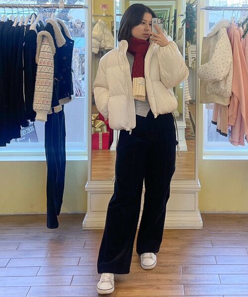 BITTER CELLS（ビターセルズ）の「C.G フードパファージャケット-ピンク（ダウンジャケット/コート・レディース・その他・FREE）」の6枚目の写真