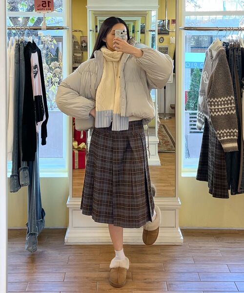 BITTER CELLS（ビターセルズ）の「C.G フードパファージャケット-ピンク（ダウンジャケット/コート・レディース・その他・FREE）」の8枚目の写真