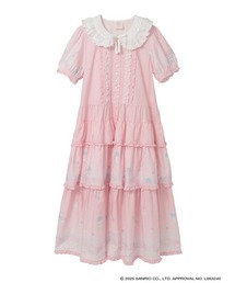 s*☆様 美品　ピンクハウス 野いちごの森プリントミディ丈ワンピース ハッカ ピ PINK HOUSE（ピンクハウス）の「野いちごの森プリントミディワンピース