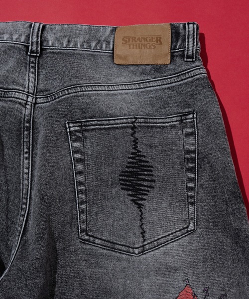 .ENDRECHERI.（エンドリケリー）の「UPSIDE DOWN JEANS（デニムパンツ・メンズ・インディゴブルー/ブラック・M/L/LL）」の9枚目の写真