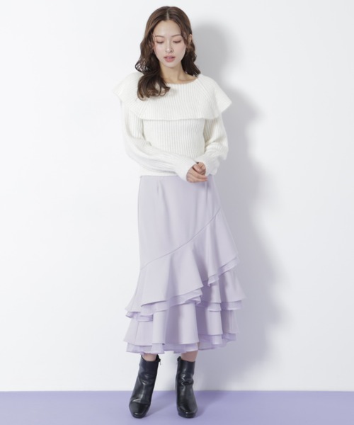 ◇ランダムヘムシアースカート（スカート）｜JILL by JILL STUART