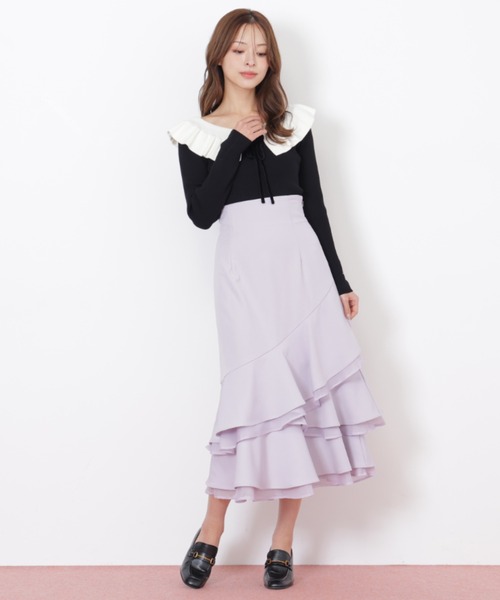 ◇ランダムヘムシアースカート（スカート）｜JILL by JILL STUART