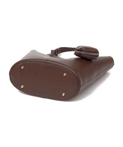 SHIPS Colors(シップス カラーズ)の「SHIPS Colors:バケット トート バッグ(ショルダーバッグ・レディース・ブラウン/ブラック・ONE SIZE)」の7枚目の写真