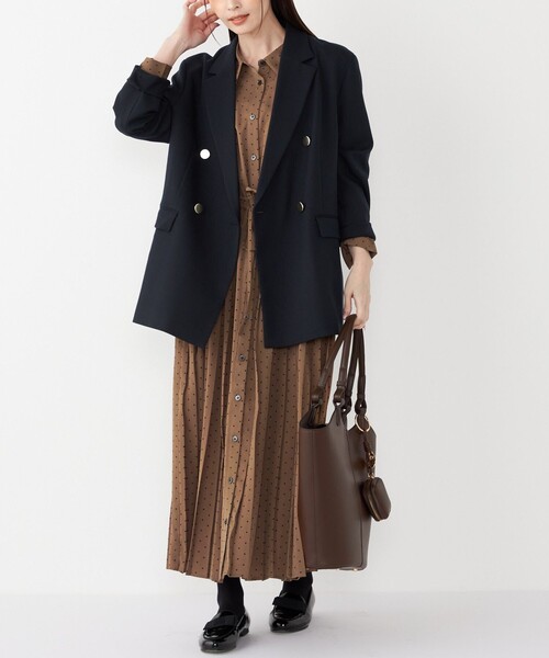 SHIPS Colors(シップス カラーズ)の「SHIPS Colors:バケット トート バッグ(ショルダーバッグ・レディース・ブラウン/ブラック・ONE SIZE)」の22枚目の写真