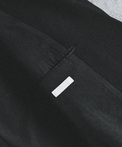 LIDNM（リドム）の「DOUBLE BREASTED CHESTER（チェスターコート・メンズ・ダークグレー・SMALL/MEDIUM/LARGE）」の20枚目の写真