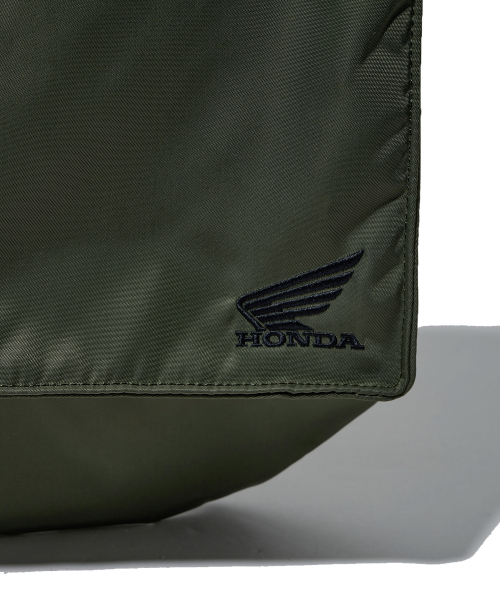 PHYPS MOTORCYCLE（フィップスモーターサイクル）の「[2-WAY] Honda Multi Pocket Helmet Bag_Khaki（メッセンジャーバッグ・レディース・その他・FREE）」の10枚目の写真