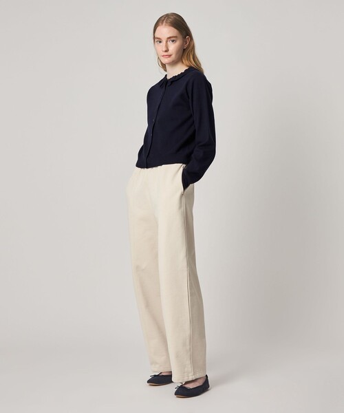 Steven Alan(スティーブンアラン)の「<Steven Alan>コットン カシミヤ フリル カーディガン(カーディガン/ボレロ・レディース・ベージュ/ネイビー・FREE)」の19枚目の写真