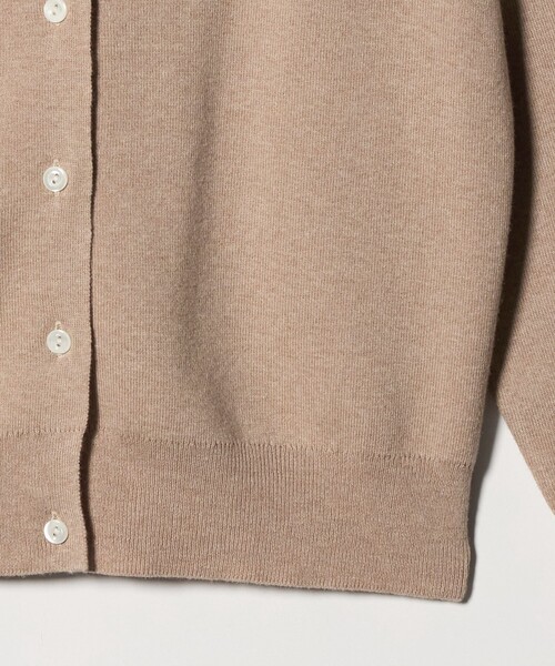 Steven Alan(スティーブンアラン)の「<Steven Alan>コットン カシミヤ フリル カーディガン(カーディガン/ボレロ・レディース・ベージュ/ネイビー・FREE)」の11枚目の写真